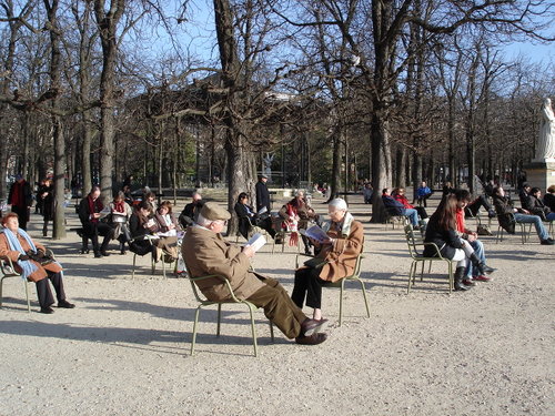 lectures au soleil